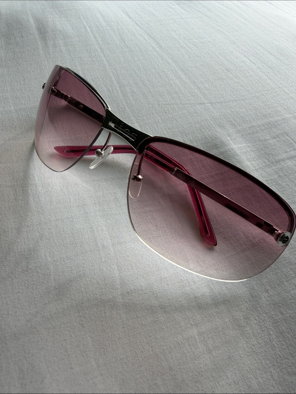 Christian Dior Adiorable Pink Gradient Shield Sunglasses